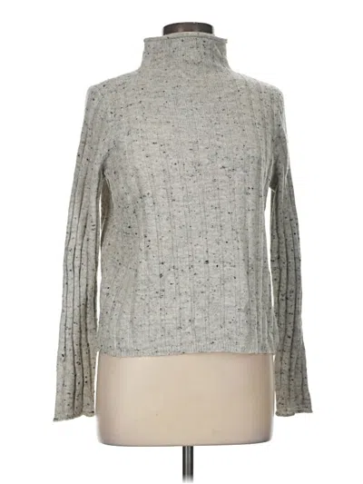 Pre-owned Madewell Turtleneck Sweater In Silver