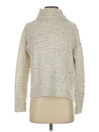 Pre-owned Madewell Turtleneck Sweater In Silver