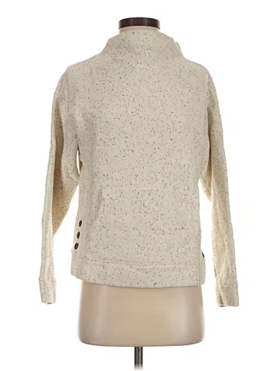 Pre-owned Madewell Turtleneck Sweater In Tan