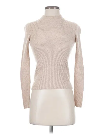 Pre-owned Madewell Turtleneck Sweater In Tan