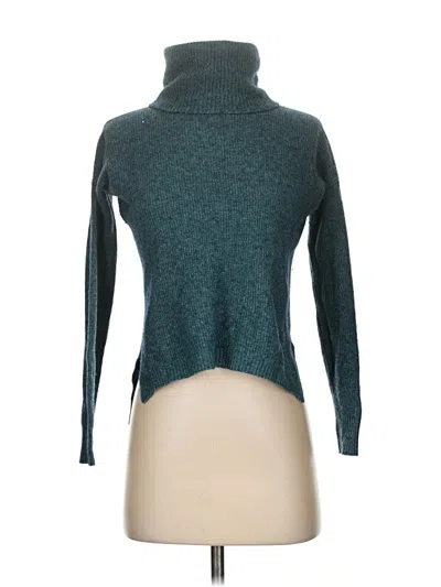 Pre-owned Madewell Turtleneck Sweater In Teal