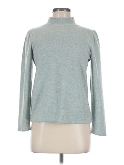 Pre-owned Madewell Turtleneck Sweater In Teal
