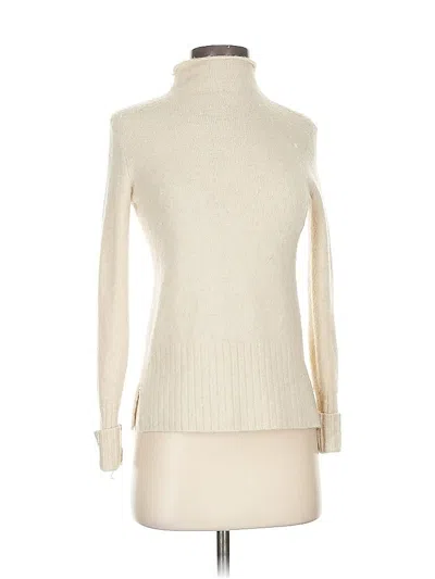 Pre-owned Madewell Turtleneck Sweater In White