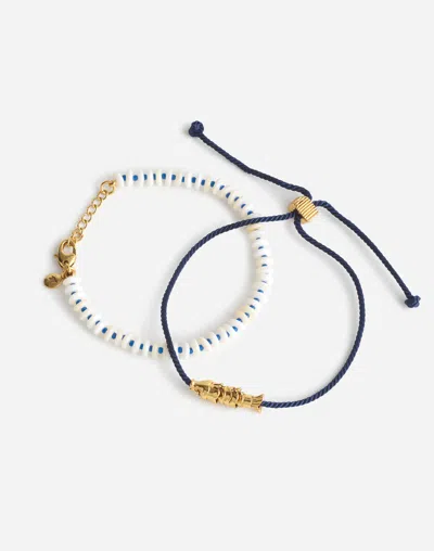 Madewell Two-pack Fish Bracelet Set