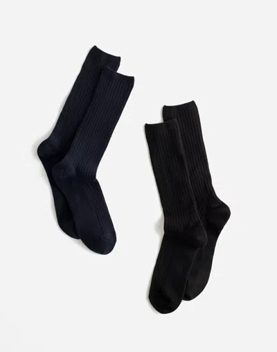Madewell Two-pack Loafer Trouser Socks