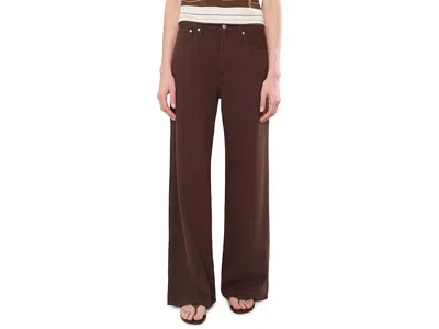 Madewell Ultimate Wide In Burnt Cocoa Women's Jeans Burnt Cocoa: 28 31 In Brown