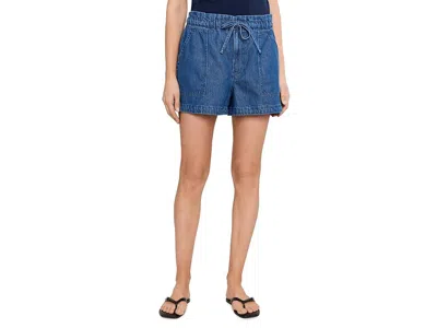 Madewell Pull-on Utility Shorts In Blue