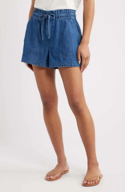 Madewell Utility Shorts In Blue
