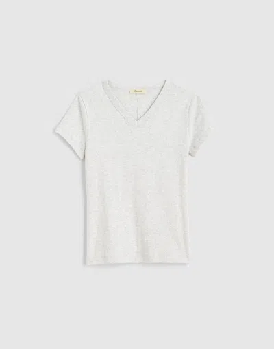 Madewell V-neck Baby Tee In Multi