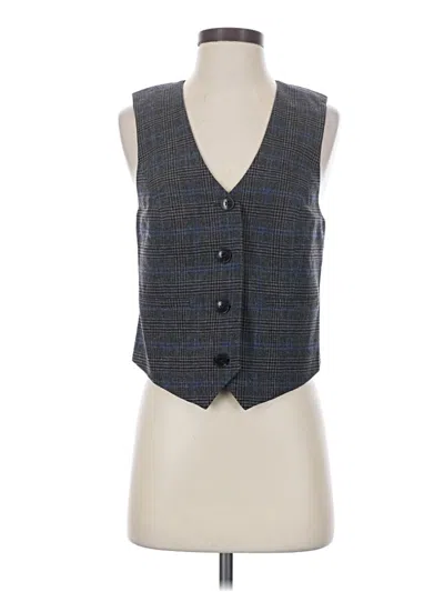 Pre-owned Madewell Vest In Blue