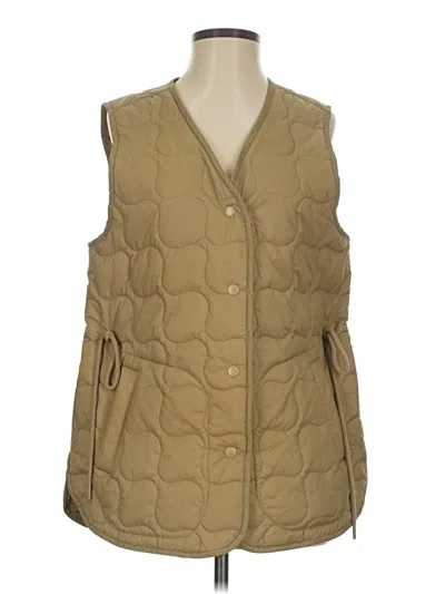 Pre-owned Madewell Vest In Brown