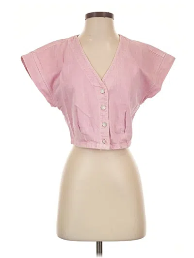 Pre-owned Madewell Vest In Pink