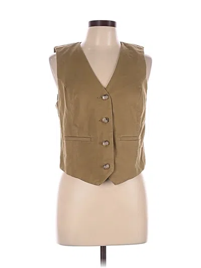 Pre-owned Madewell Vest In Tan