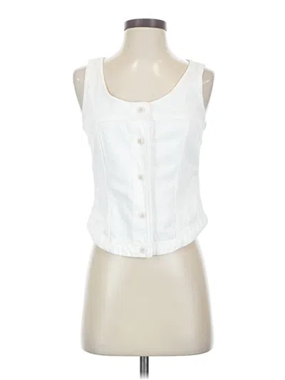 Pre-owned Madewell Vest In White