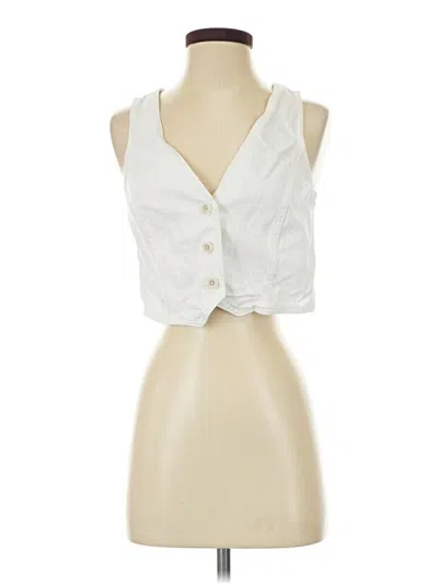 Pre-owned Madewell Vest In White