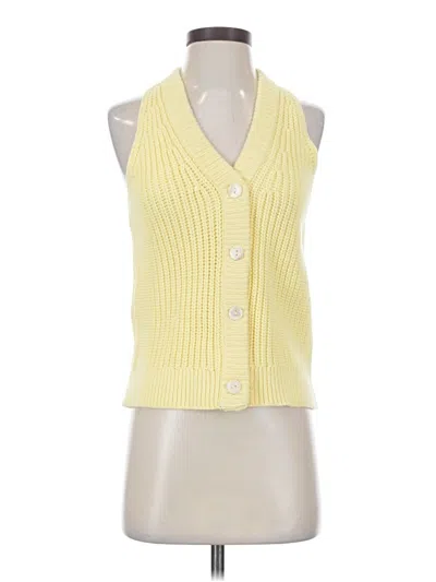 Pre-owned Madewell Vest In Yellow