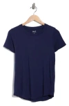 Madewell Vintage Crewneck Cotton T-shirt In Blue
