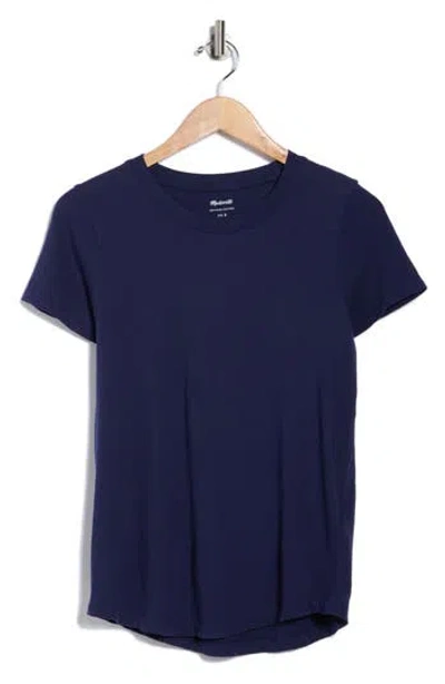 Madewell Vintage Crewneck Cotton T-shirt In Blue