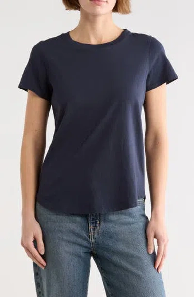 Madewell Vintage Crewneck Cotton T-shirt In Black