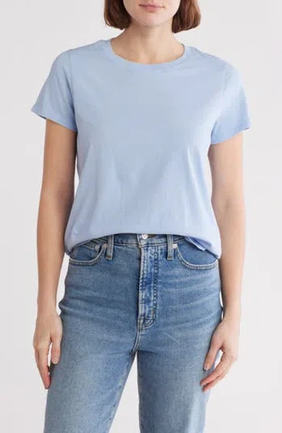 Madewell Vintage Crewneck Cotton T-shirt In Craft Blue