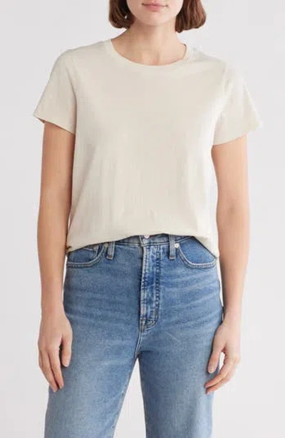 Madewell Vintage Crewneck Cotton T-shirt In Dove
