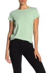 Madewell Vintage Crewneck Cotton T-shirt In Patina Verte