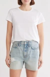Madewell Vintage Crewneck Cotton T-shirt In White