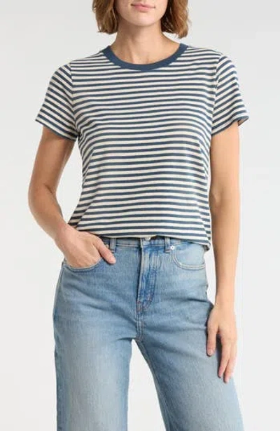 Madewell Vintage Crewneck Cotton T-shirt In Blue