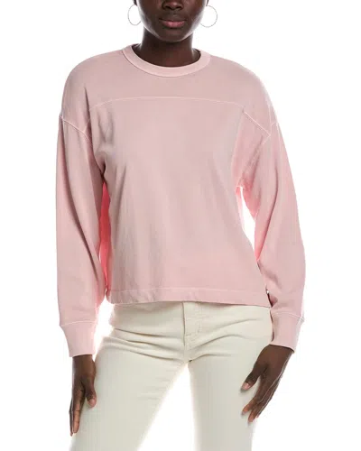 Madewell Vintage Jersey Sweatshirt In Pink