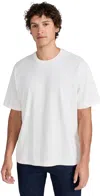 Madewell Garment-dyed Allday Crewneck Pocket Tee In Soft White