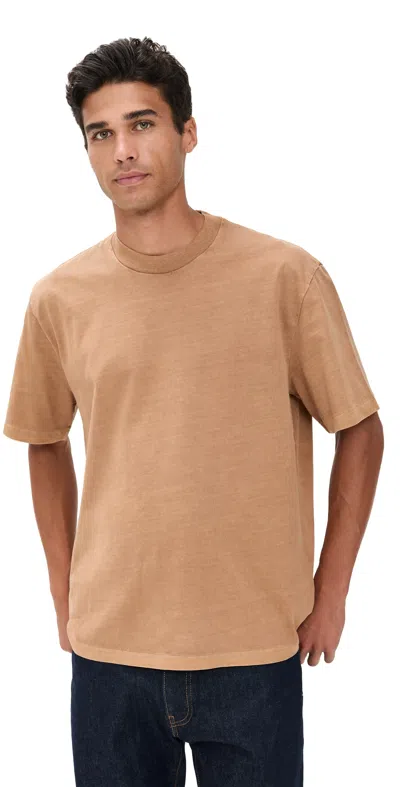Madewell Vintage Tee Dark Camel In Brown