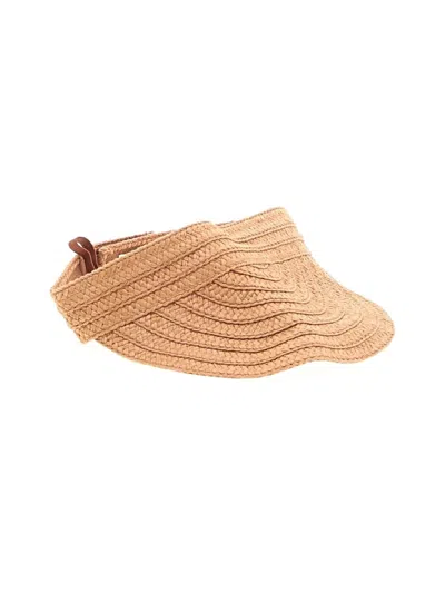Pre-owned Madewell Visor In Tan