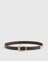 Madewell Western Belt In Brown