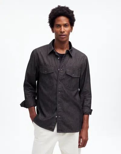 Madewell Western Easy Shirt In Kennedale Wash
