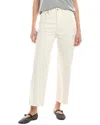 Madewell Wide-leg Crop Pant In White