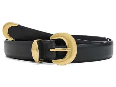 Madewell Wide Lucie Belt Women's Belts True Black: Xs