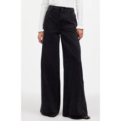 Madewell Wide Sweep Denim Jeans In Bartholomew Wash