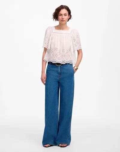 Madewell Wide-sweep Denim Trousers