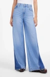 Madewell Wide Sweep Jeans: Airy Denim Edition In Parson Wash