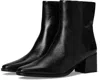 Madewell Wilshire Clean Boots Womens 7 Black Leather Pointed Toe Bootie Zogg85 In Black