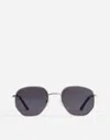 Madewell Wire Frame Sunglasses In True Black