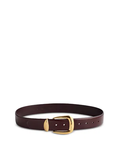 Madewell Women's Chunky Waist Belt In Brown