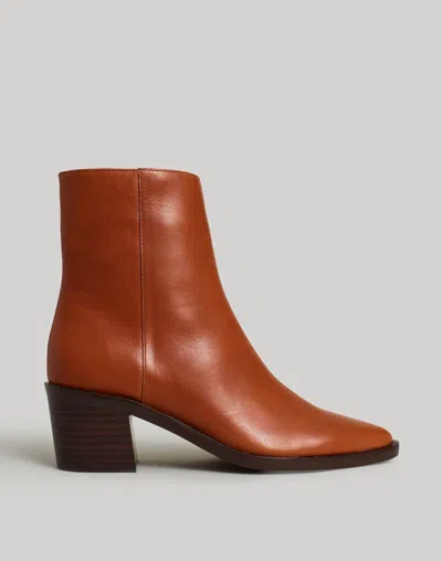 Madewell Women's Darcy Ankle Boot In Warm Cinnamon In Brown