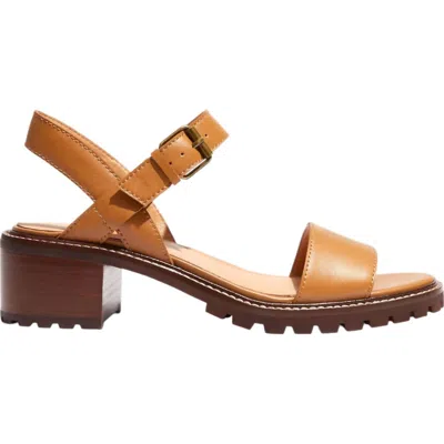 Madewell Women's Erin Lugsole Sandal In Toffee