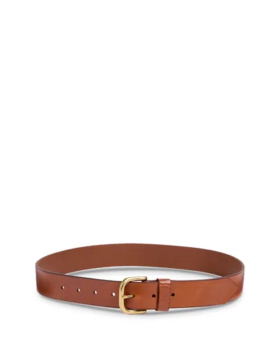 Madewell Women's Everyday Leather Belt In Brown