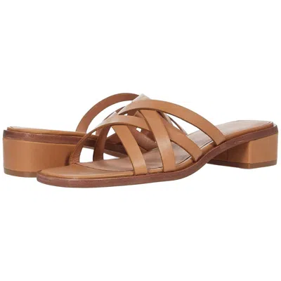Madewell Women's Jeni Heeled Sandal In Amber Brown