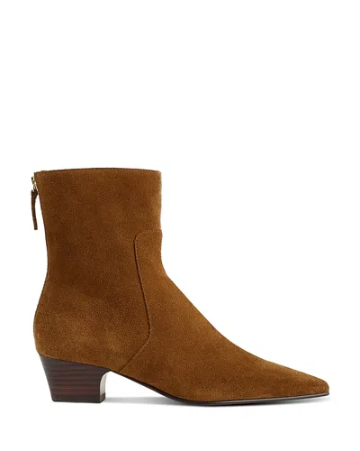 Madewell Women's Lexie Booties In Brown