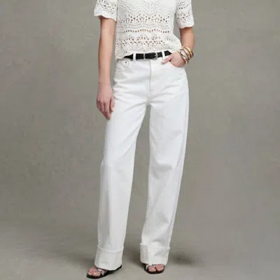 Madewell Low-slung Baggy Jeans In White