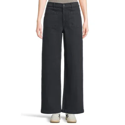 Madewell Women's  Emmett Jeans Dark Navy Denim Cotton Stretch Zip Fly Gbo2030 In Blue