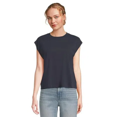 Madewell Women's  Northside Vintage Muscle Tank Top Juniper Berry Red1294 In Blue